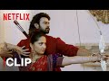 Baahubali and Devasena Arrow Fight Scene | Baahubali 2: The Conclusion | Netflix India