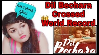 DIL BECHARA TRAILER CROSSED WORLD RECORD | Sushant RIP | Wah Re Dogli  Duniya Reaction by sharmaji