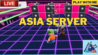 🔴 Live ||LETS GO 300 WAVE (ASIA SERVER) STUMBLE GUYS BLOCK DASH ENDLESS |#StumbleGuyscode #bd