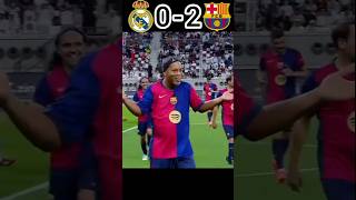 Barcelona Legends VS Real Madrid Legenda Ronaldio Again shoked the world#football #shorts