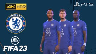 FIFA 23 on PS5 - CHELSEA PLAYER FACES AND RATINGS - 4K60FPS GAMEPLAY