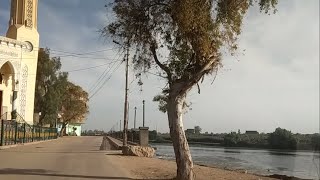 drive walking mansoura egypt جولة في مدينة المنصورة و ميت خميس مصر