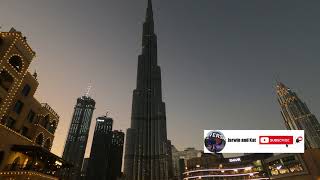 【4K】🇦🇪 STUNNING BEAUTY OF BURJ KHALIFA AT NIGHT-TIME |DUBAI TOURIST ATTRACTION UAE 🇦🇪