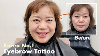 [Eng] Plz find the right eyebrow for me ! | Korea No.1 | 3month Eyebrows Tattoo