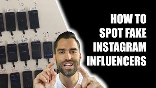How To Spot Fake INSTAGRAM Influencers