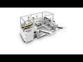 Automatic vertical packaging machine carton erector case carton sealer