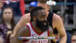 Rockets vs Raptors (4th Quarter Highlights) & Reaction 3-9-18