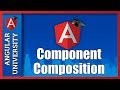 💥 Angular Components Tutorial For Beginners -Building Your First Component - Component Composition