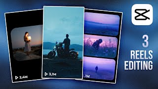 How To Create 3 Trending Cinematic Reels | CapCut Editing Tutorial