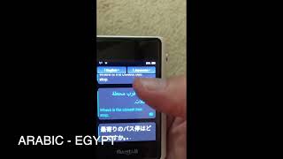 Fluentalk T1 Mini language translator demo