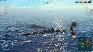 聯亞玩【戰艦世界】World of Warships - 直播紀錄 (34) 為什麼要呆呆的讓我撞下去