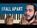 Post Malone - I Fall Apart (Piano Tutorial Lesson)