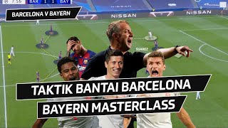 Taktik Bayern Munchen Hancurkan Barcelona 8 Gol | Hansi Flick Masterclass