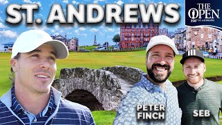 I Played ST ANDREWS The Day After THE OPEN with Peter Finch & Sebongolf