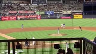 【NYY】ヤンキース 試合中の雰囲気 (ヤンキースタジアム) [立ち席から]