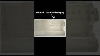 Infrared Transmitted Imaging-Finding a Hidden Label!