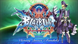 BlazBlue: Central Fiction (Fandub) - Carl Clover (Victory Quotes)