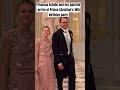 princess estelle and her parents arrive at prince christian s 18th birthday party.