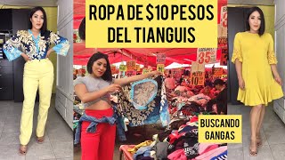 Ropa de $10 pesos del Tianguis Las Torres 😱✅ buscando gangas en la paca