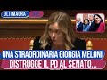 Giorgia Meloni Demolisce il PD al Senato 'Incoerenti e Anti-Democratici'