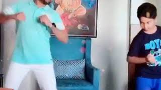 Actor Siva balaji funny dance with his son || siva balaji latest videos || black and white telugu ||