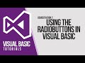 VB Tutorials: Using Radio Buttons in Visual Basic Program
