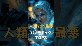 歴史上最悪のパンデミック3選！ 驚愕の犠牲者数とは？ #shorts