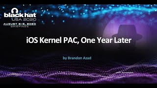 iOS Kernel PAC, One Year Later