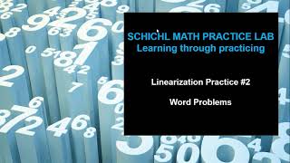 Linearization Practice #2: Word Problems