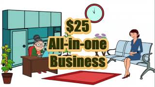 $25 All-in-one Business