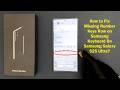 How to Fix Missing Number Keys Row on Samsung Keyboard On Samsung Galaxy S25 Ultra?