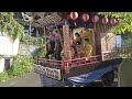 大丸津島神社夏祭り 関戸囃子保存会【目黒流】