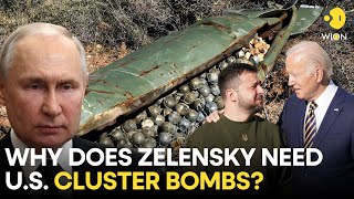 US to send controversial cluster bombs to Ukraine despite humanitarian concerns | WION Live | WION