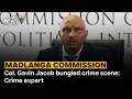 Madlanga Commission | Col. Gavin Jacob bungled crime scene: Crime expert