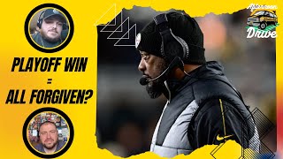 All Forgiven with One Playoff Win? | Steelers Afternoon Drive