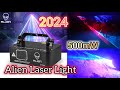 ALIEN 500mW RGB Laser Beam Scanner Projector DJ Disco Dance Party Stage Laser Lights Alien Laser 500