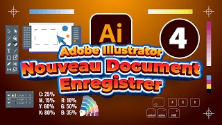 Formation Adobe Illustrator Création Nouveau Document -4- دورة أدوب إليستريتر إنشاء ملف جديد