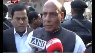 HM speaks to quake hit  Assam CM, Manipur Chief Secretary