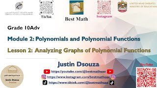 Analyzing Graphs of Polynomial Functions | Polynomials and Polynomial Functions |