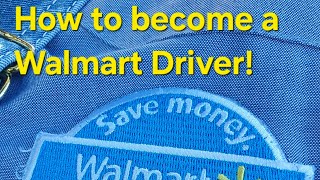 How to apply to be a Walmart CDL Driver!