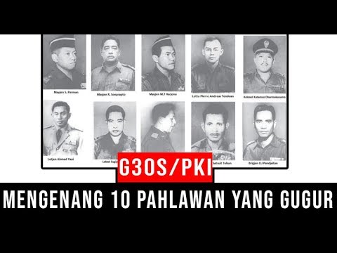 September Kelam - Mengenang 10 Pahlawan Revolusi Yang Gugur Saat G30S ...