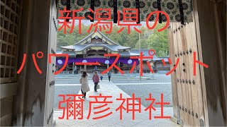 彌彦神社　新潟県　弥彦村　観光　パワースポット　行楽　観光　弥彦神社　2024.3