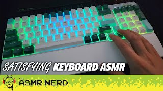 Super Satisfying CLACKY Keyboard ASMR! ⌨ Royal Kludge RK96 ASMR Unboxing & Sound Test [soft spoken]