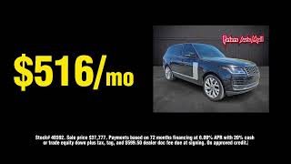Winston-Salem Used Car Deals 🚘 | Nissan Altima $330/mo, Silverado 4x4 & Range Rover Luxury