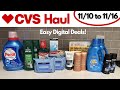 CVS Free and Cheap Digital Couponing Deals This Week | 11/10 to 11/16 | Easy Digital Deals!