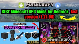 Best Minecraft Bedrock RPG Mods for 1.21.60 – Download it Now! 🔥