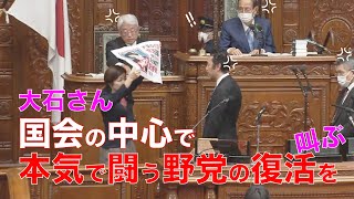 【大石さん、国会の中心で???を叫ぶ】れいわ新選組 大石あきこ共同代表 衆議院本会議 2023年5月12日