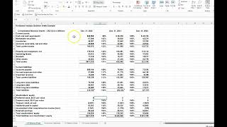 Horizontal Analysis on the Balance Sheet & Income Statement