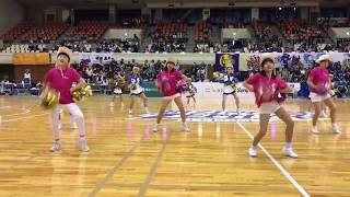 B2リーグ2017-2018  福岡vs奈良戦2 HalftimePerformance マユミダンススクール(15.Apr.2018 第28節)