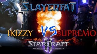 Starcraft 2 español - Heart of the swarm 2013 - LSU Ikizzy vs KLG Supremo